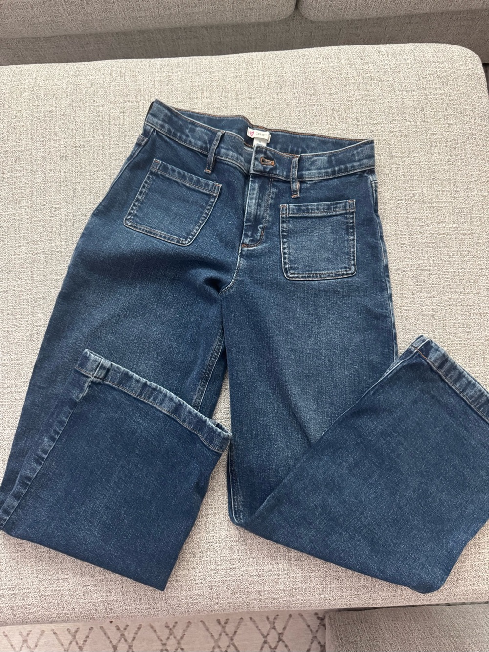 Wide Leg Girls Denim